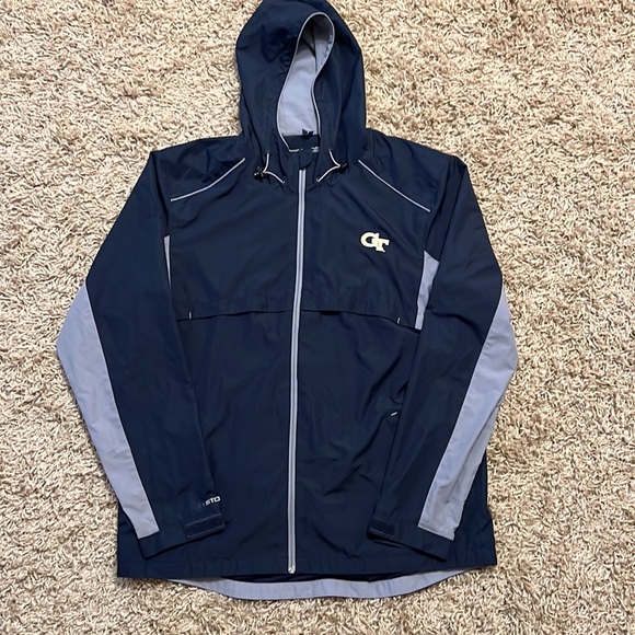 UNDER ARMOUR Storm Georgia Tech Full Zip Long Sleeve Hooded Men’s Jacket XL - Picture 3 of 13